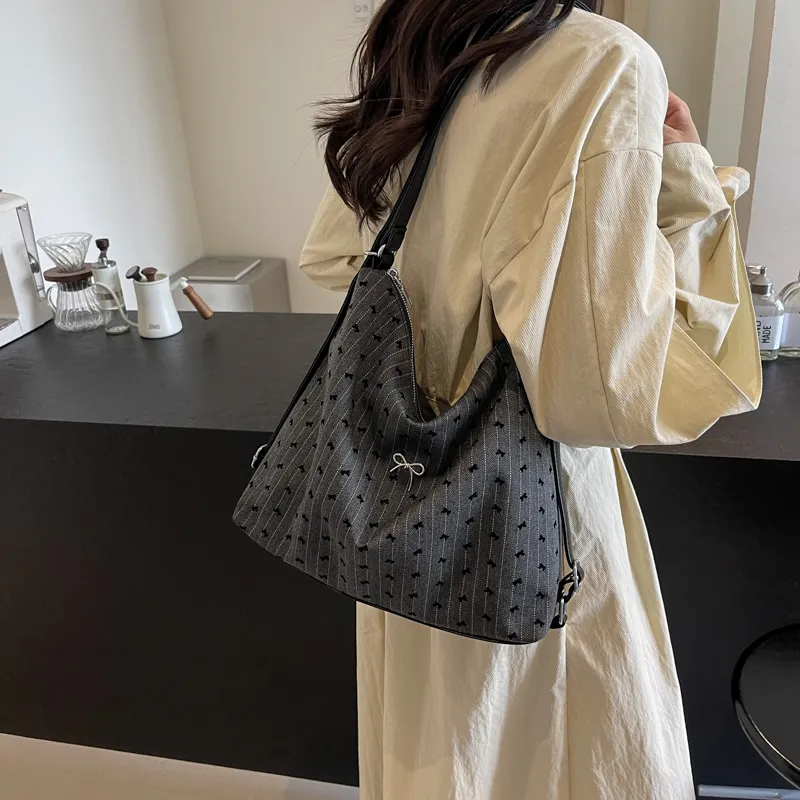 Miss Angel Fabric Tote Bag Shopping Bag Shoulder Bags Women's Multicolor-12