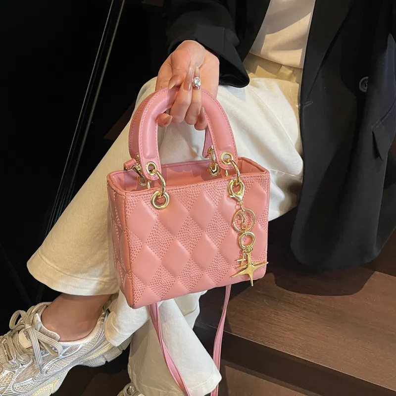 Miss Angel PU Crossbody One Shoulder Handbag Women's Multicolor-14