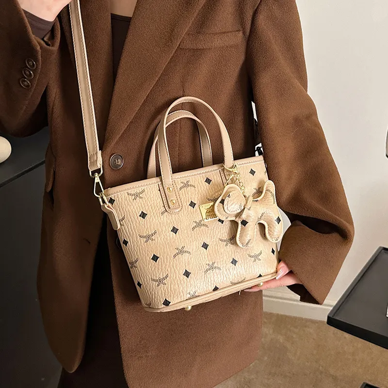 Miss Angel PU Handbag, Crossbody Bag Regular Women's Brown Pink Black Khaki-14