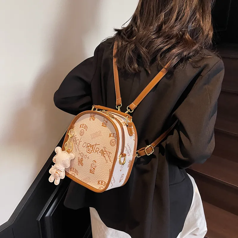 Miss Angel PU Crossbody Bag Backpack Regular Women's Multicolor-22