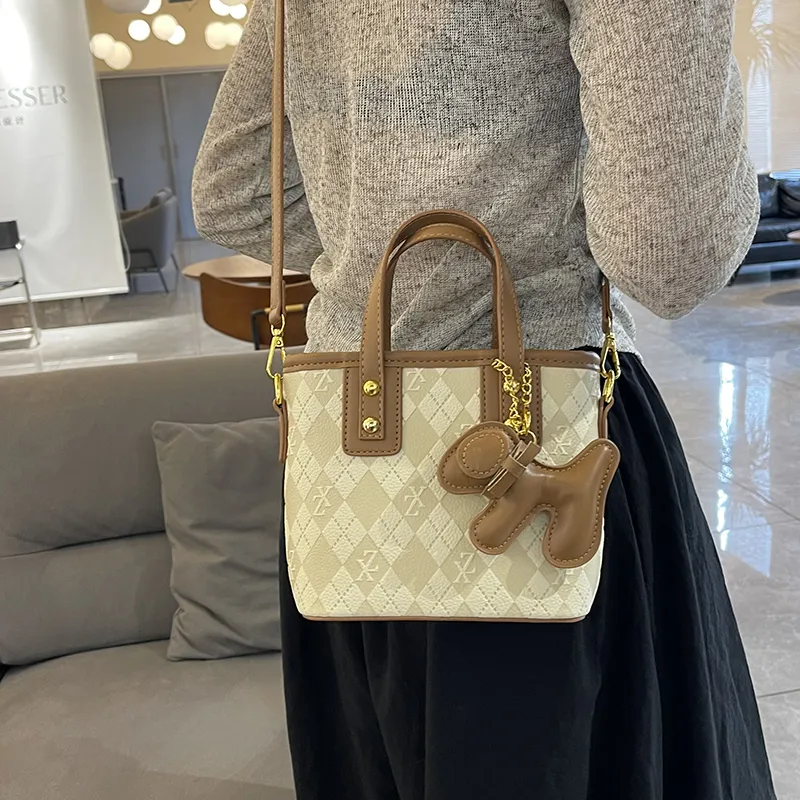 Miss Angel PU Crossbody Bag, Handbag Women's Multicolor-3