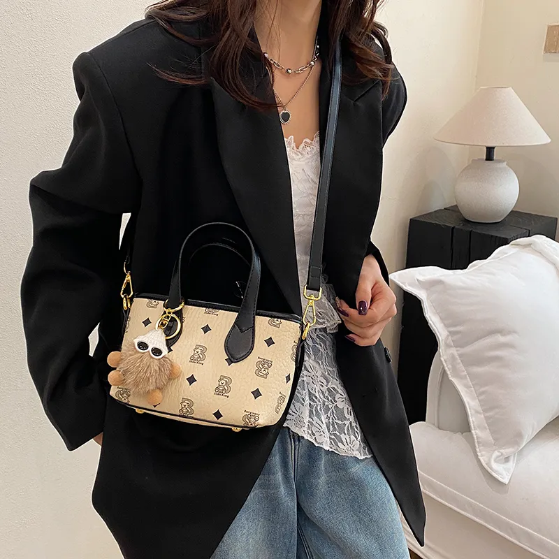 Miss Angel PU Crossbody One Shoulder Handbag Women's Multicolor-16