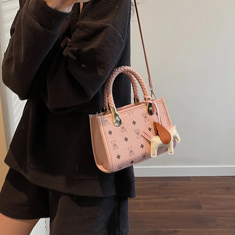 Miss Angel PU Crossbody Handbag Women's Multicolor-17