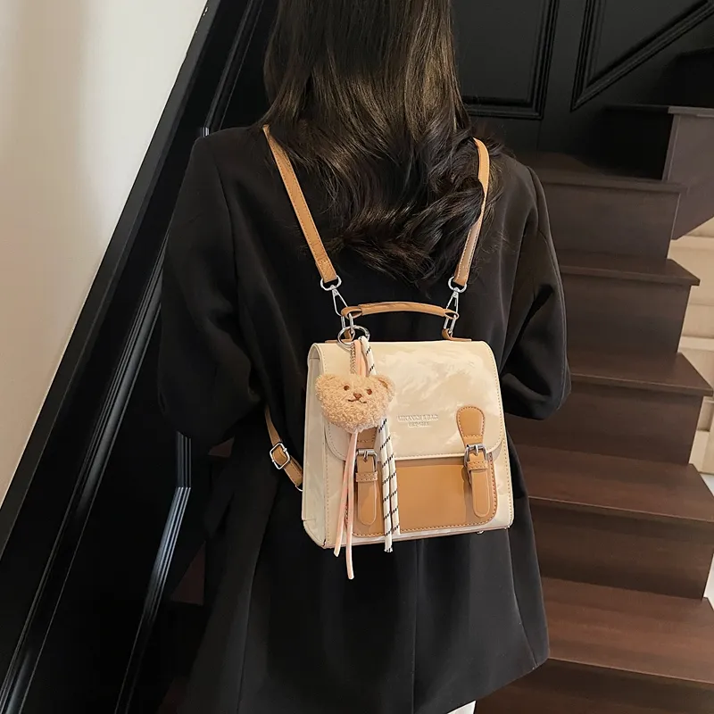 Miss Angel PU Backpack Regular Women's Multicolor-17