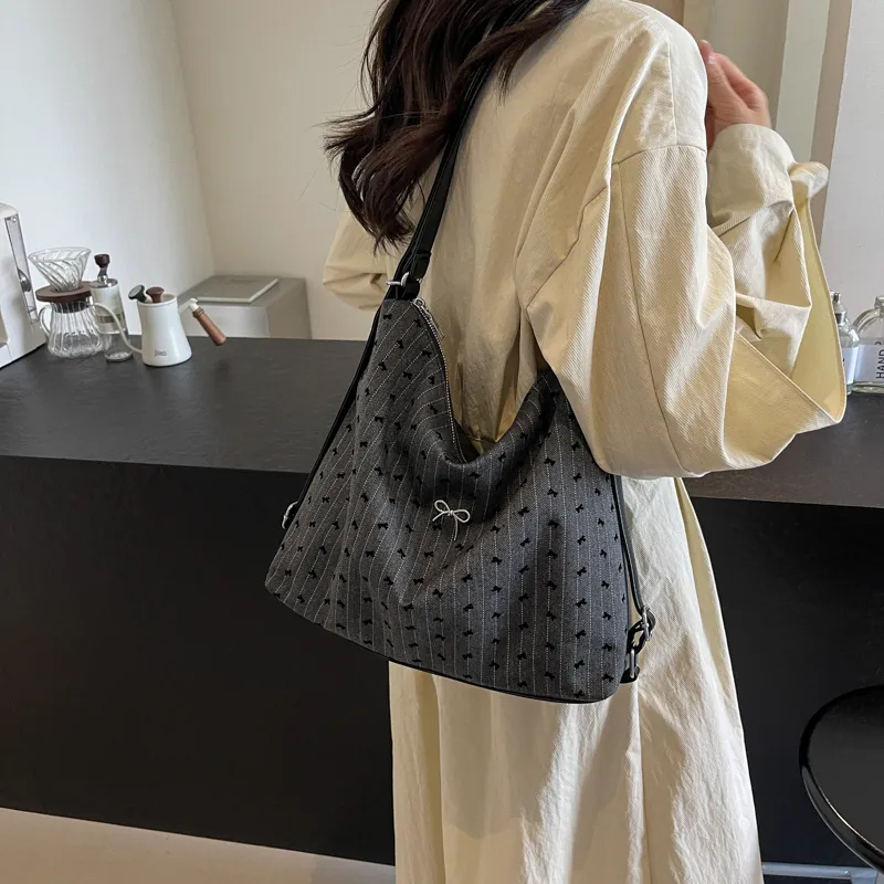 Miss Angel Fabric Tote Bag Shopping Bag Shoulder Bags Women's Multicolor-11