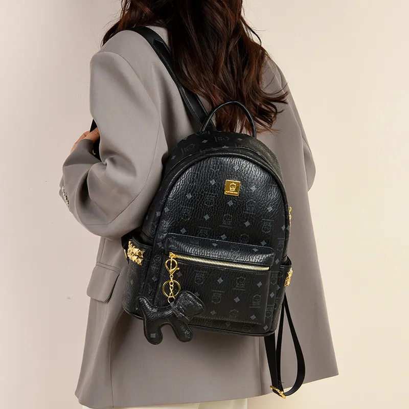 Miss Angel PU Backpack Women's Multicolor-14
