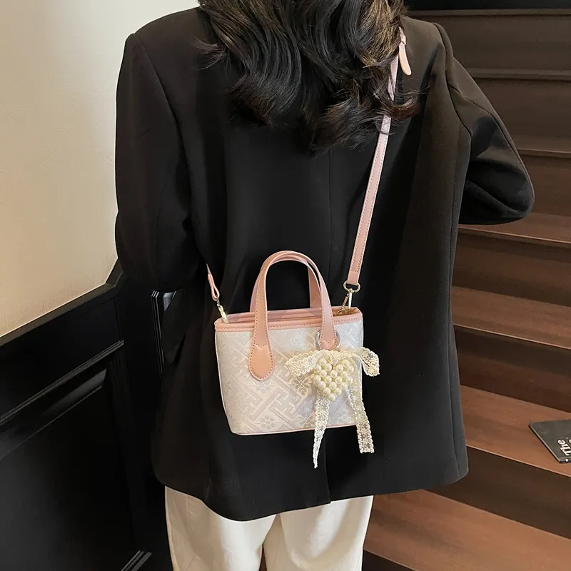 Miss Angel PU Crossbody Handbag Women's Multicolor-14