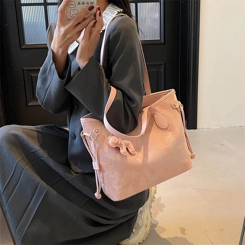 Miss Angel PU Tote Bag Shopping Bag Shoulder Bags Women's Multicolor-7