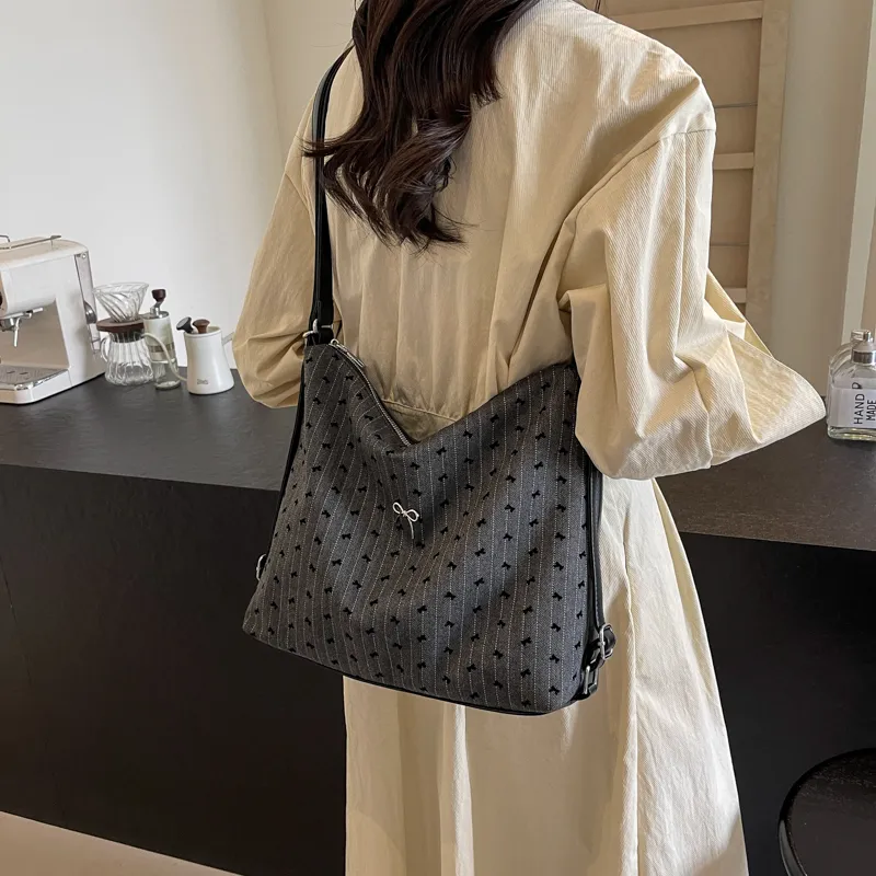 Miss Angel Fabric Tote Bag Shopping Bag Shoulder Bags Women's Multicolor-7