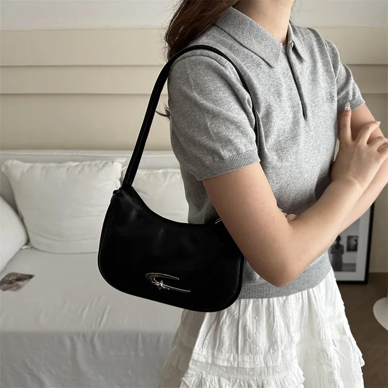Miss Angel PU Handbag, Crossbody Bag, Shoulder Bag Women's White Silver Black Pink-8