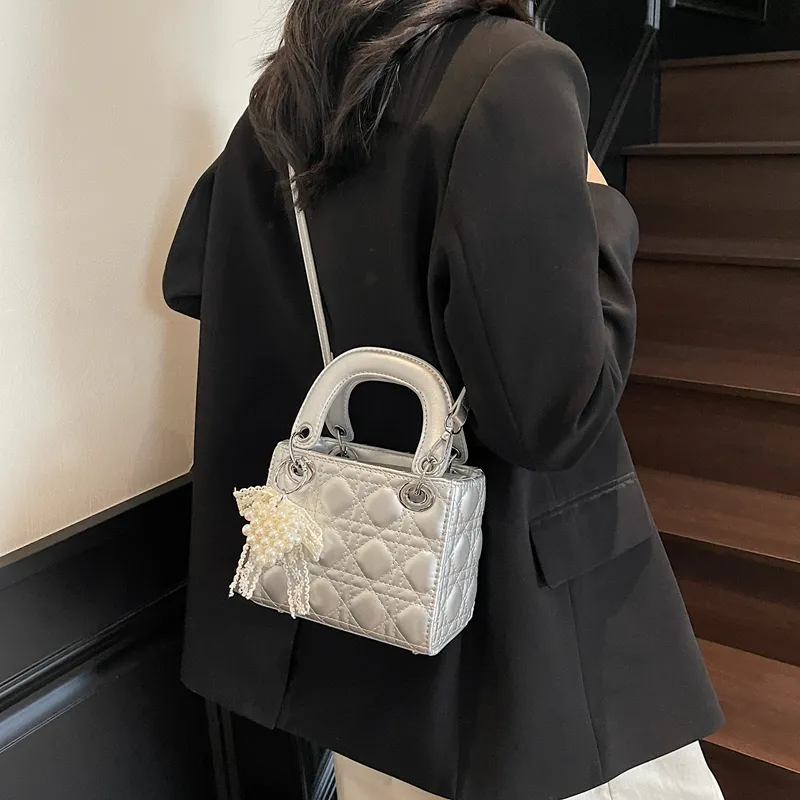 Miss Angel PU One Shoulder Handbag Women's Multicolor-16