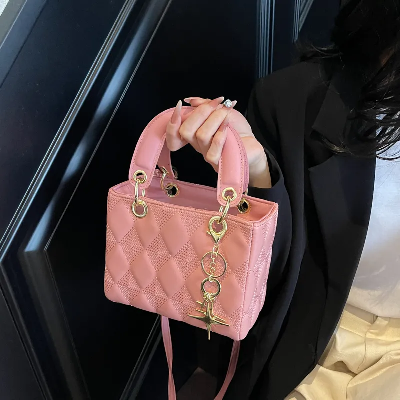 Miss Angel PU Crossbody One Shoulder Handbag Women's Multicolor-15