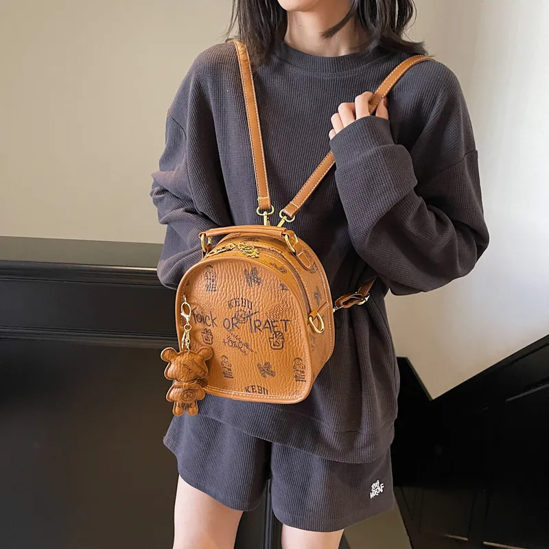 Miss Angel PU Crossbody Bag Backpack Regular Women's Multicolor-13