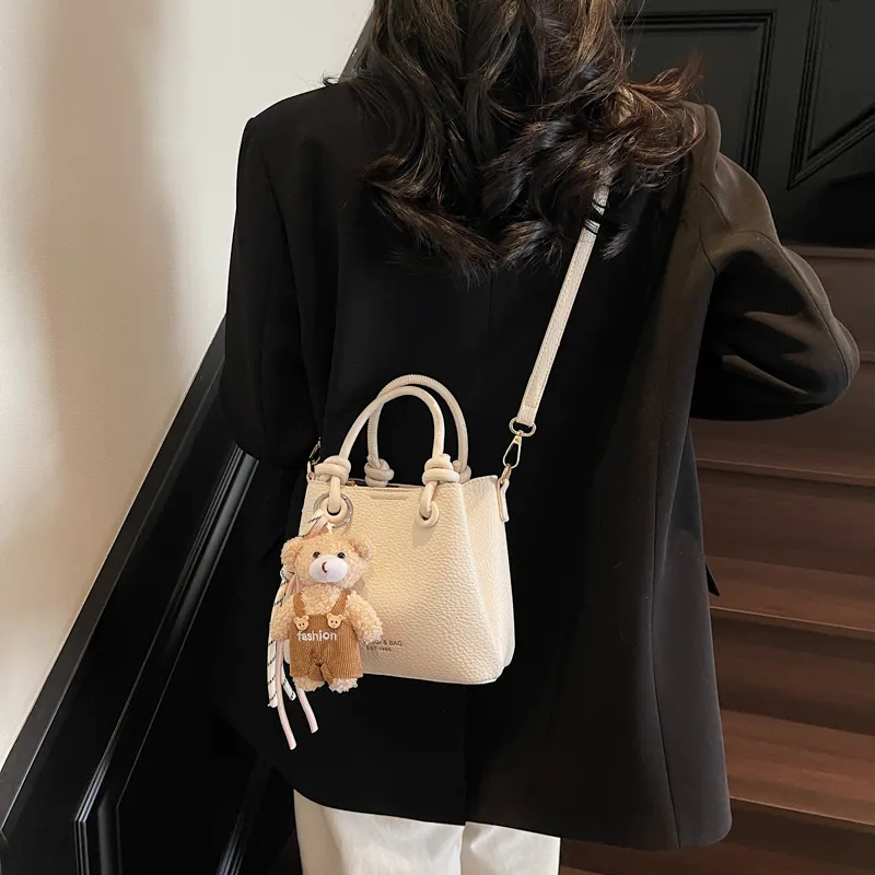 Miss Angel PU Crossbody One Shoulder Handbag Regular Women's Multicolor-1