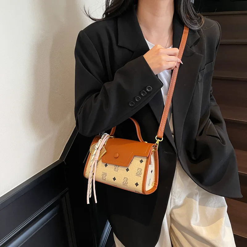 Miss Angel PU Crossbody Handbag Women's Multicolor-8