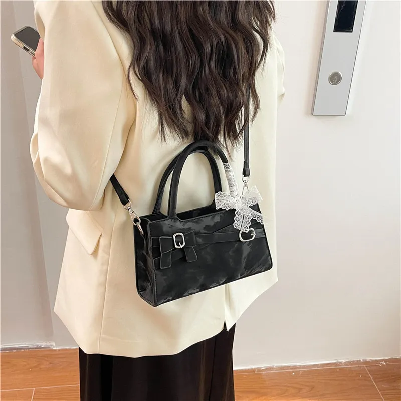 Miss Angel PU Handbag Women's White/Pink-26