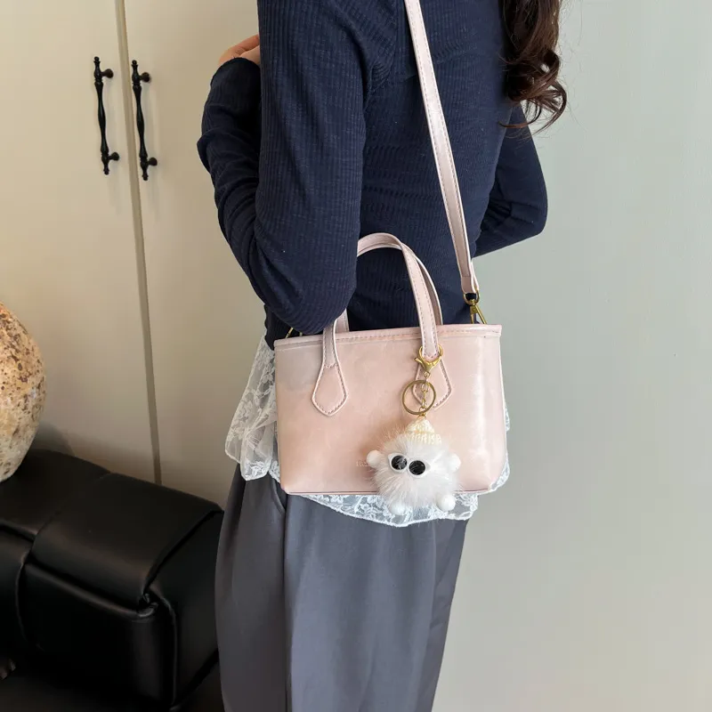 Miss Angel PU Handbag, Shoulder Bag, Crossbody Bag Women's Blue, Brown, Black, Beige, Pink-21