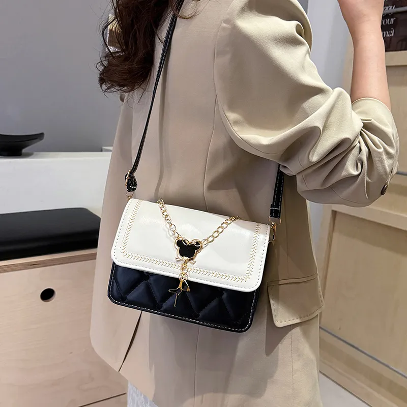 Miss Angel PU Crossbody Bag Travel Bag Regular Women's White/Black/Green/Blue-3