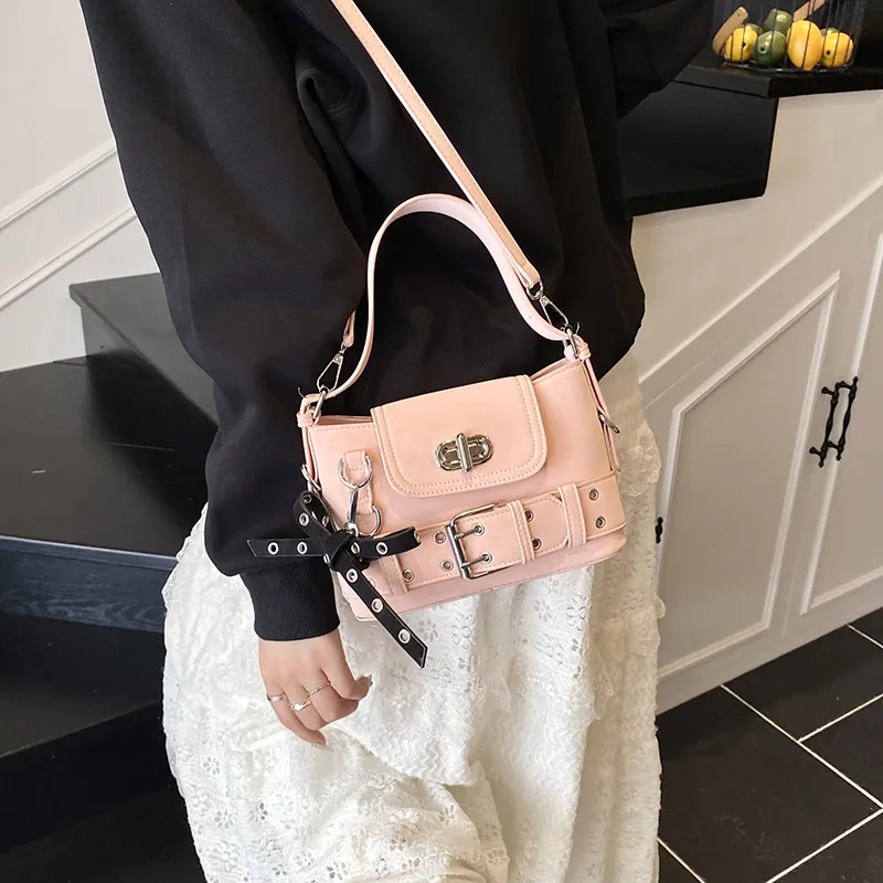 Miss Angel PU Crossbody Handbag Women's Multicolor-16