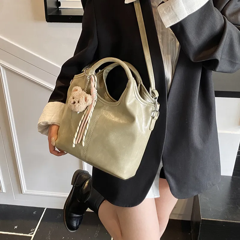 Miss Angel PU Crossbody One Shoulder Handbag Women's Multicolor-16