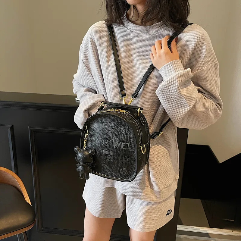 Miss Angel PU Crossbody Bag Backpack Regular Women's Multicolor-19