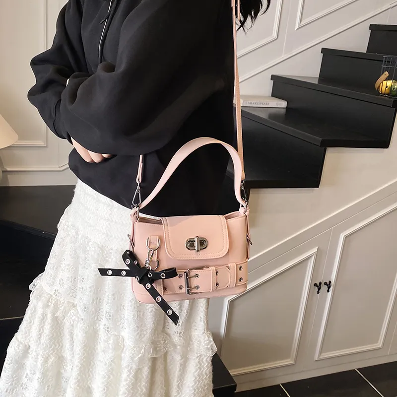 Miss Angel PU Crossbody Handbag Women's Multicolor-13