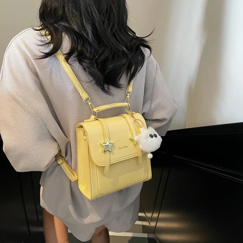 Miss Angel PU Backpack Regular Women's Multicolor-9