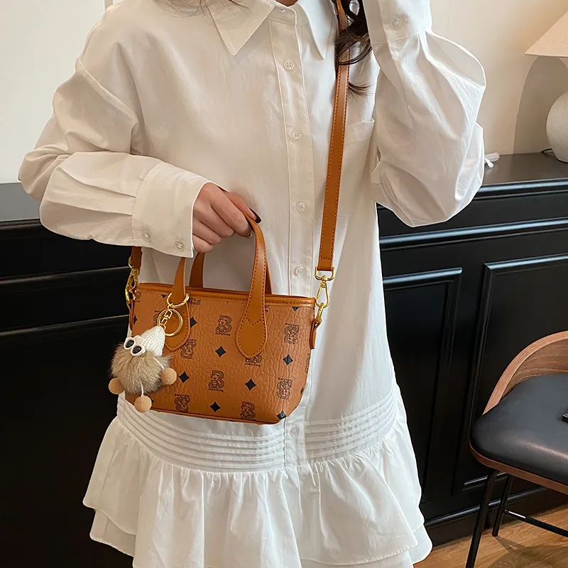 Miss Angel PU Crossbody One Shoulder Handbag Women's Multicolor-10
