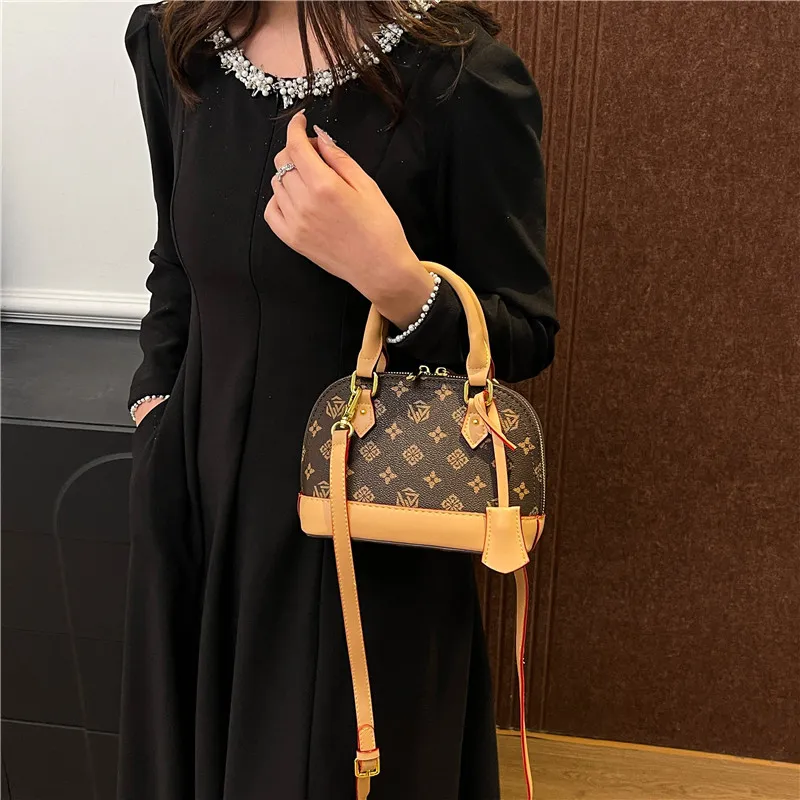 Miss Angel PU Crossbody One Shoulder Handbag Regular Women's Brown & Beige/Khaki/Blue/Brown-1