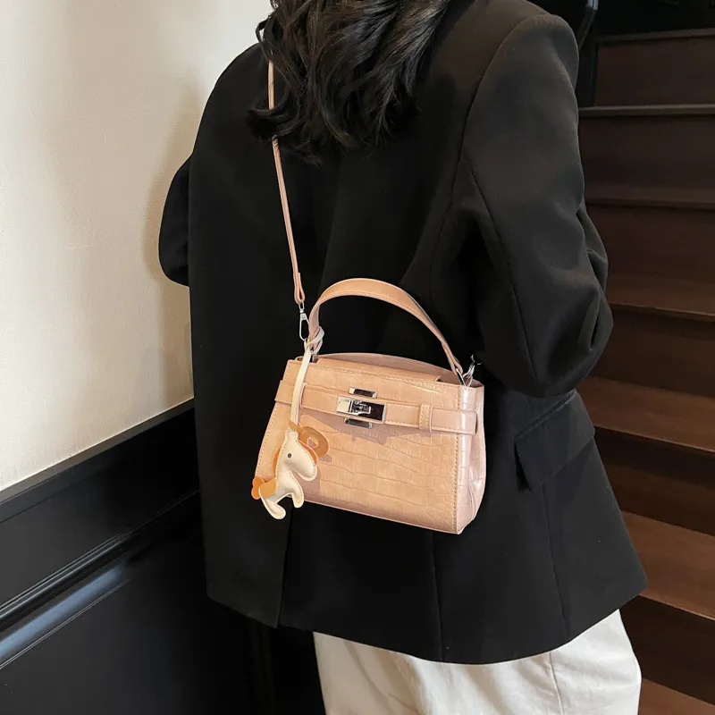 Miss Angel PU One Shoulder Handbag Women's Multicolor-14