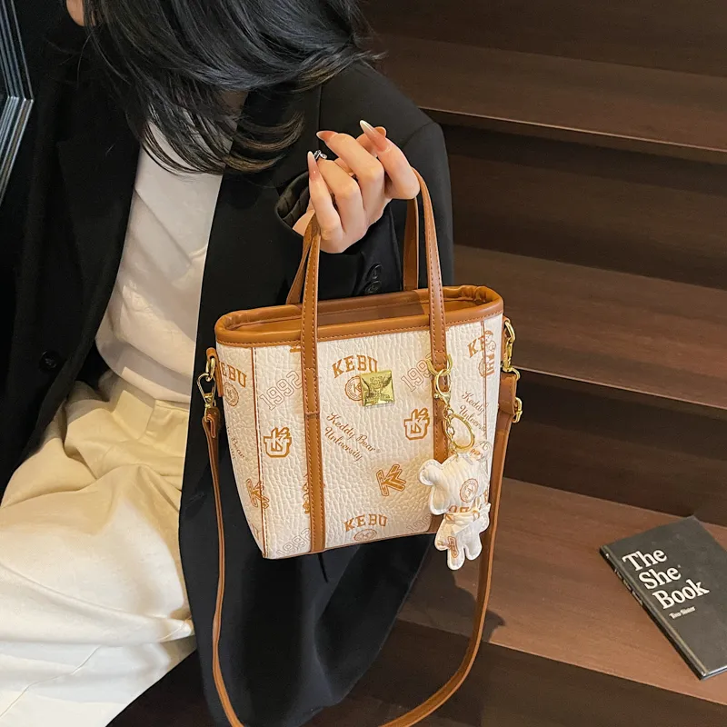 Miss Angel PU Crossbody One Shoulder Handbag Women's Multicolor-2