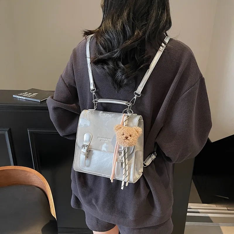 Miss Angel PU Backpack Regular Women's Multicolor-7