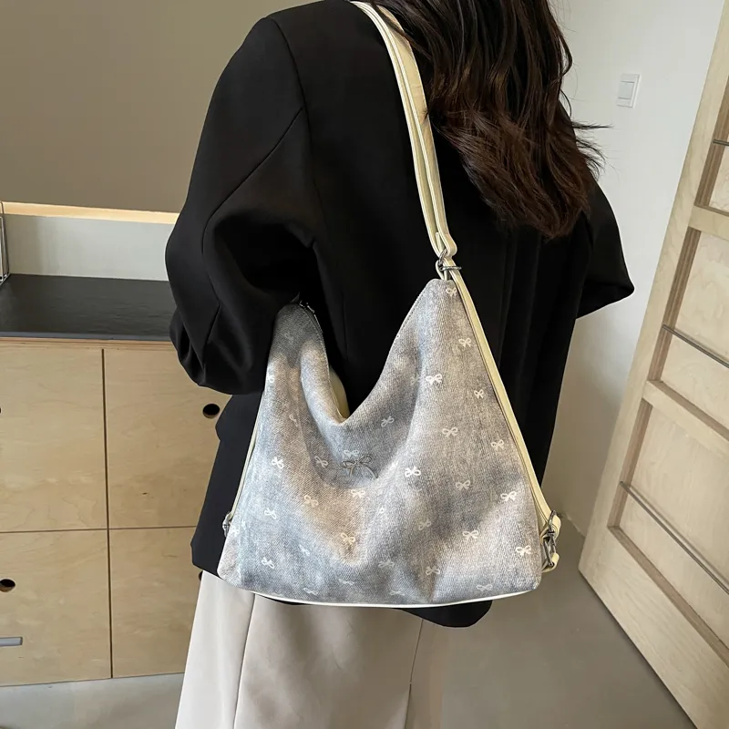 Miss Angel Fabric Tote Bag Shopping Bag Shoulder Bags Women's Multicolor-16
