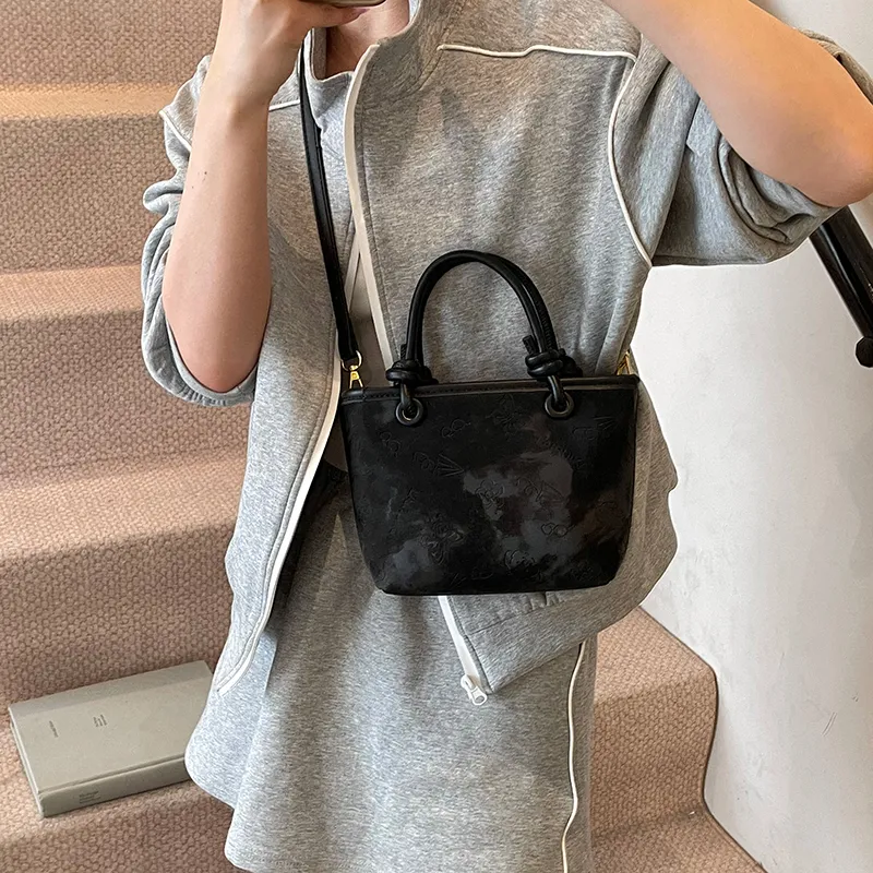 Miss Angel PU Crossbody One Shoulder Handbag Women's Multicolor-5