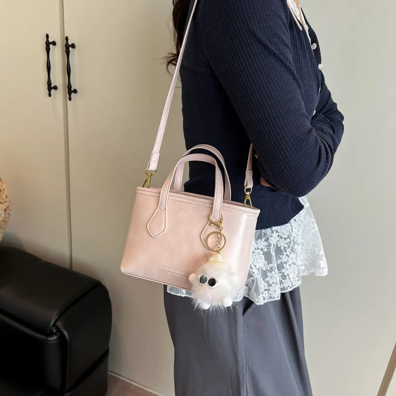Miss Angel PU Handbag, Shoulder Bag, Crossbody Bag Women's Blue, Brown, Black, Beige, Pink-20