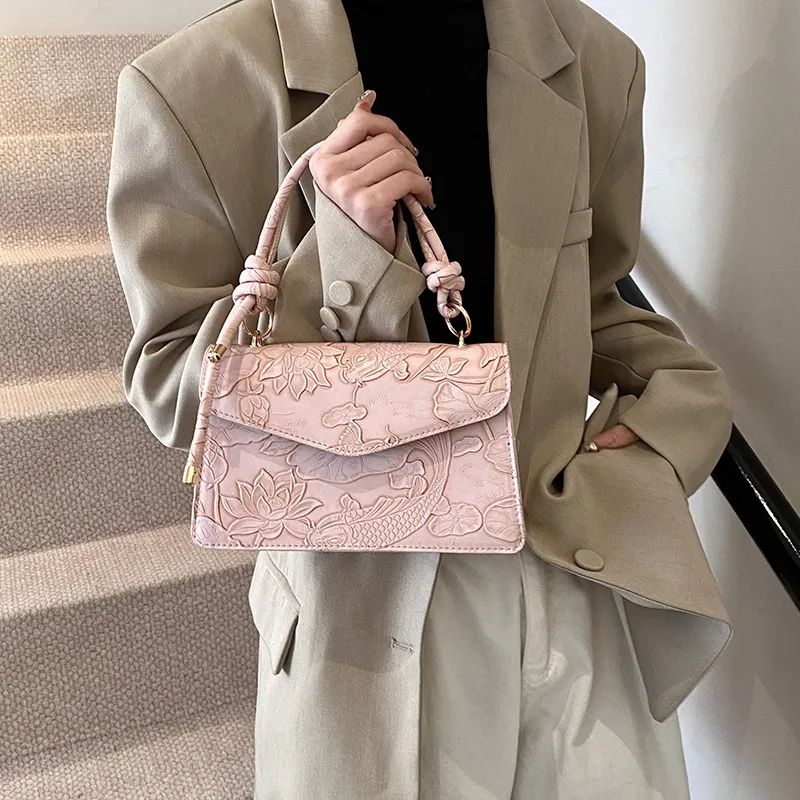 Miss Angel PU Handbag Regular Women's Pink/White-18