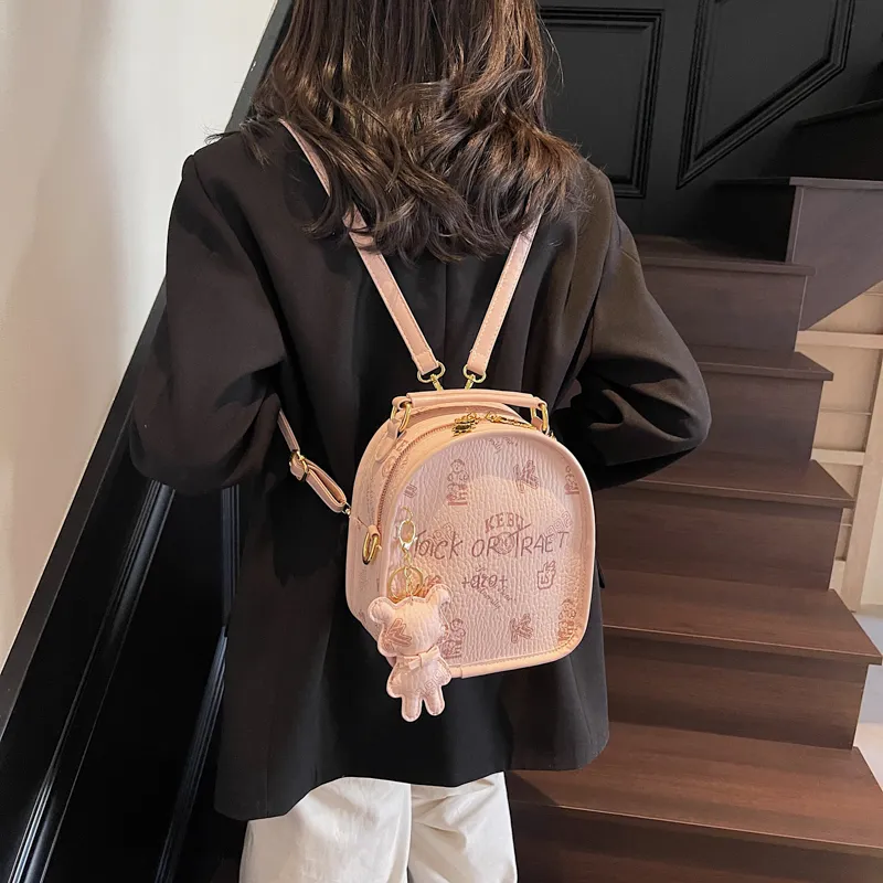 Miss Angel PU Crossbody Bag Backpack Regular Women's Multicolor-6