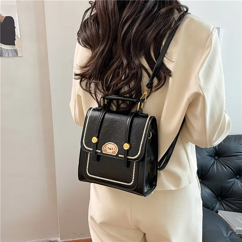 Miss Angel PU Backpack Women's Multicolor-21