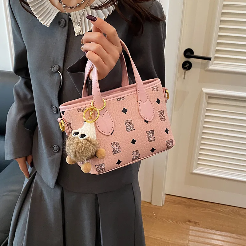 Miss Angel PU Crossbody One Shoulder Handbag Women's Multicolor-2