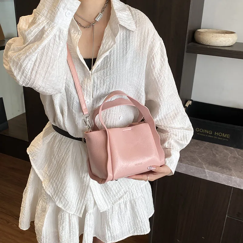 Miss Angel PU Shoulder Bag Crossbody Bag Handbag Regular Women's -Sizing White/Black/Pink/Blue-15