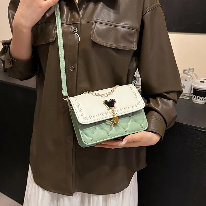 Miss Angel PU Crossbody Bag Travel Bag Regular Women's White/Black/Green/Blue-17