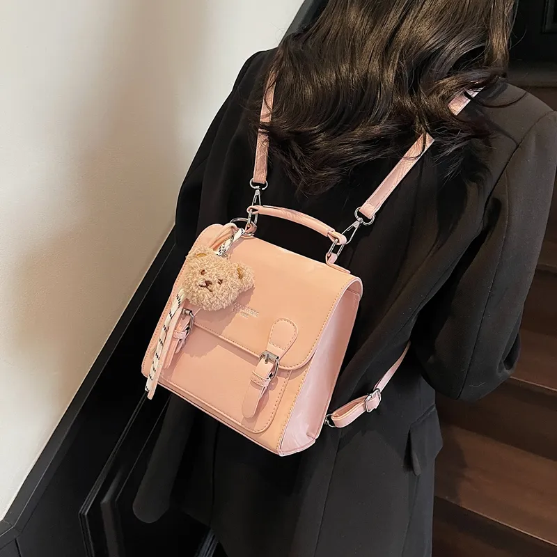 Miss Angel PU Backpack Regular Women's Multicolor-22