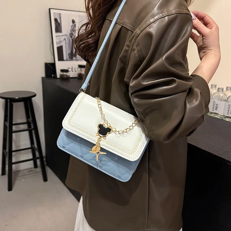 Miss Angel PU Crossbody Bag Travel Bag Regular Women's White/Black/Green/Blue-8