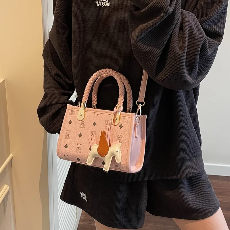 Miss Angel PU Crossbody Handbag Women's Multicolor-20