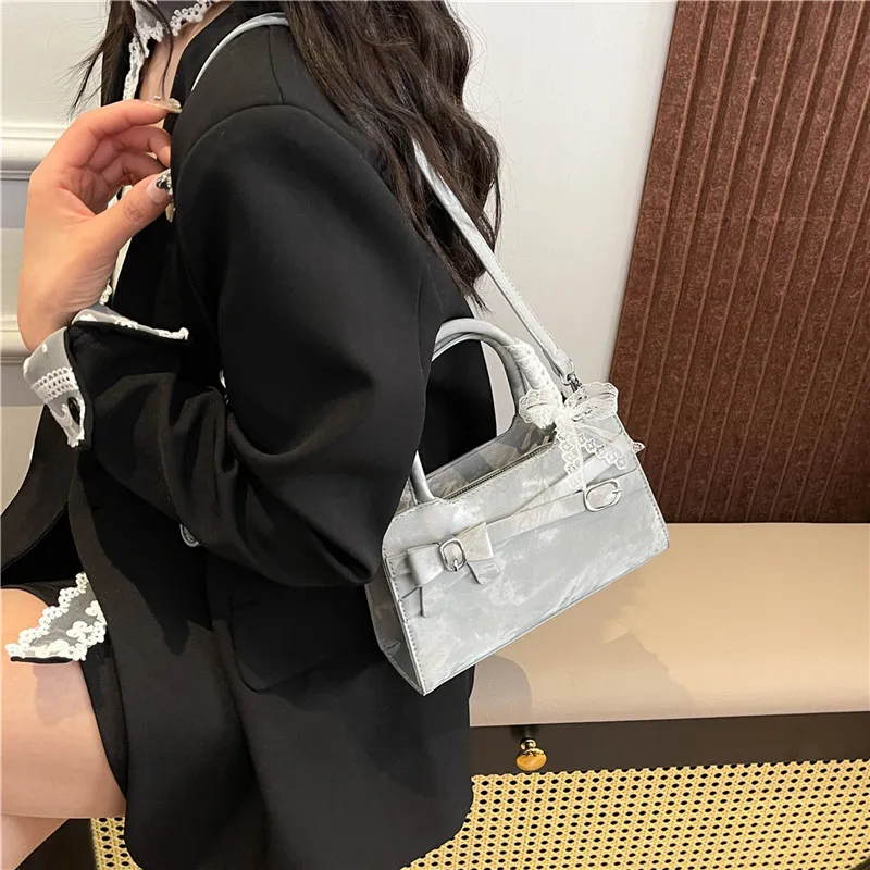 Miss Angel PU Handbag Women's White/Pink-4