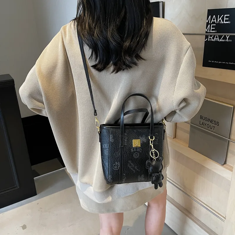 Miss Angel PU Crossbody One Shoulder Handbag Women's Multicolor-10
