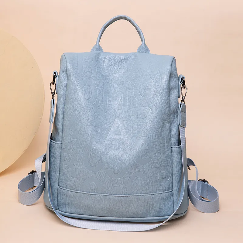 Miss Angel PU Crossbody Bag, Shoulder Bag, Backpack Regular Women's Multicolor-14