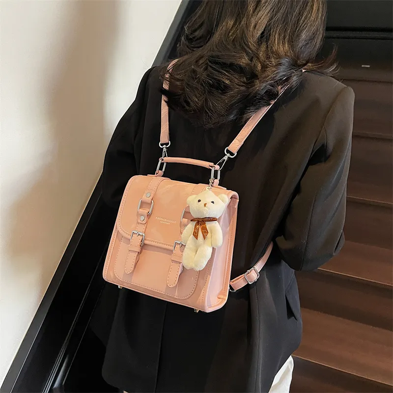 Miss Angel PU Crossbody Bag Women's Multicolor-27