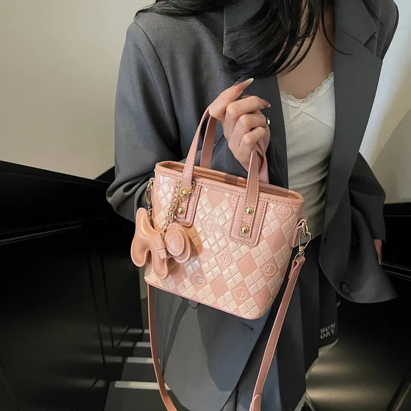 Miss Angel PU Crossbody Handbag Women's Multicolor-9
