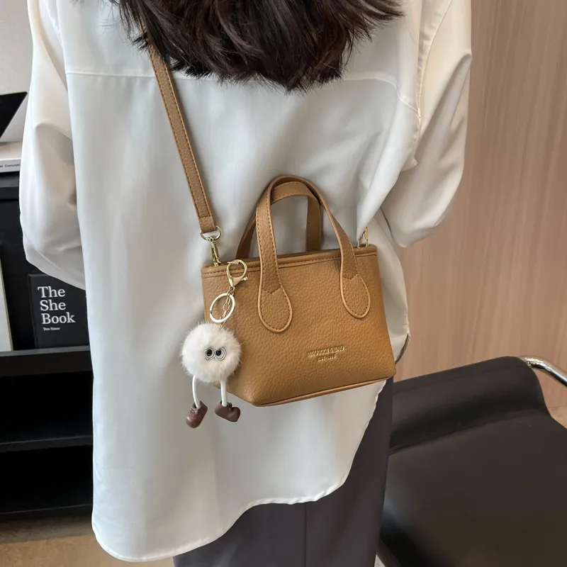 Miss Angel PU Handbag Women's White/Black/Khaki-15